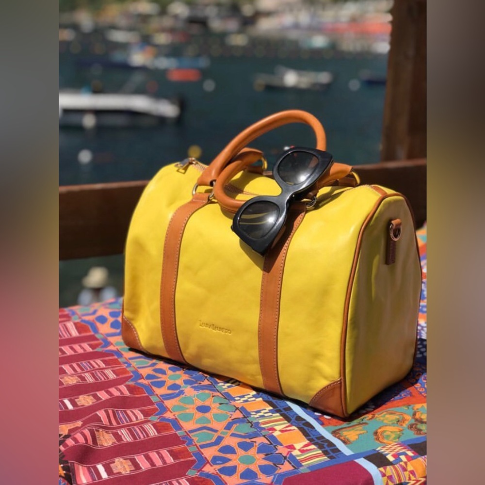 Laura Laureto Italian Crafted Leather Tote